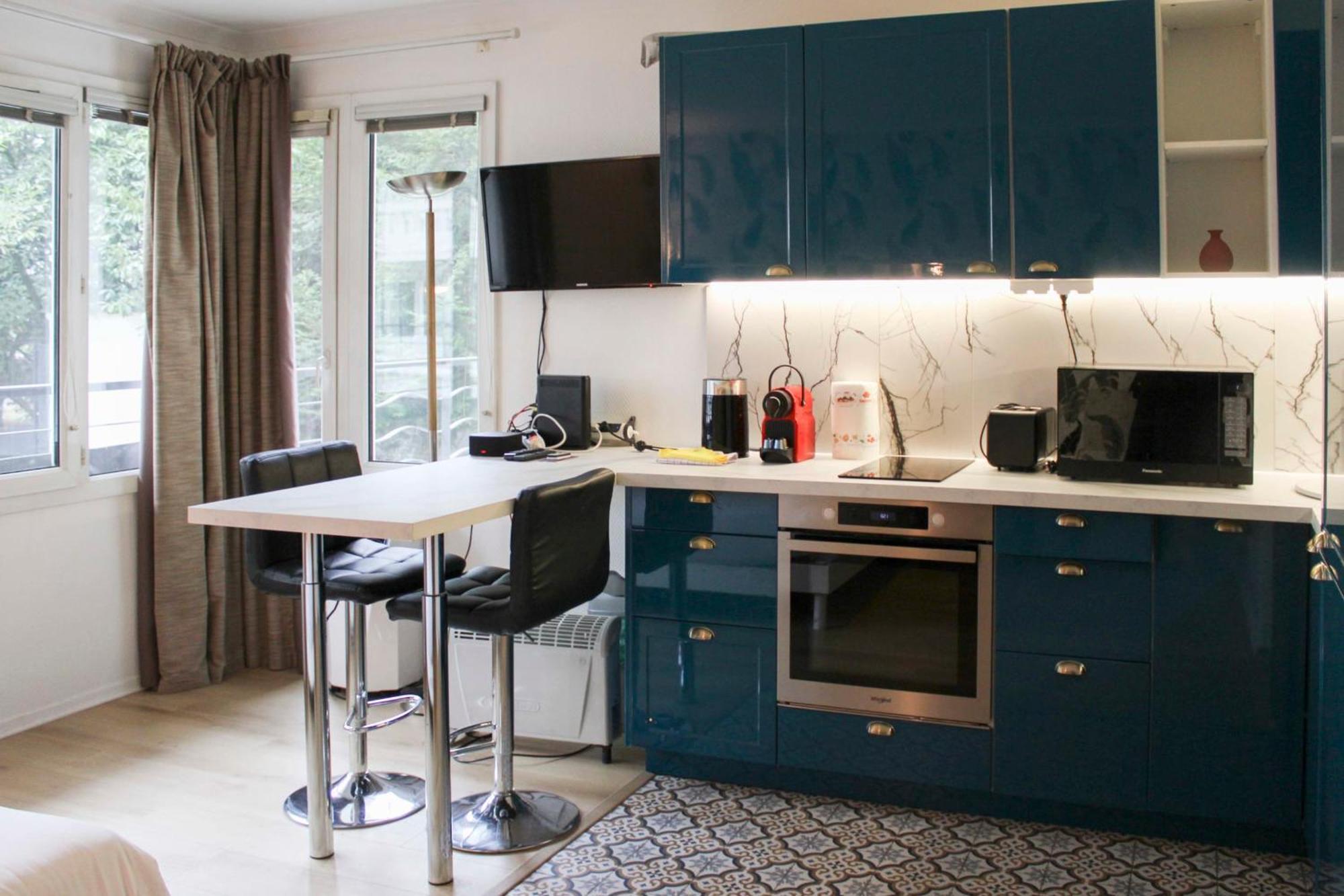Bright Studio Of 29M With Wifi Near Paris Issy-les-Moulineaux Exterior photo